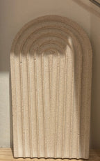 plateau beige imiation pierre brute pose su rune etager