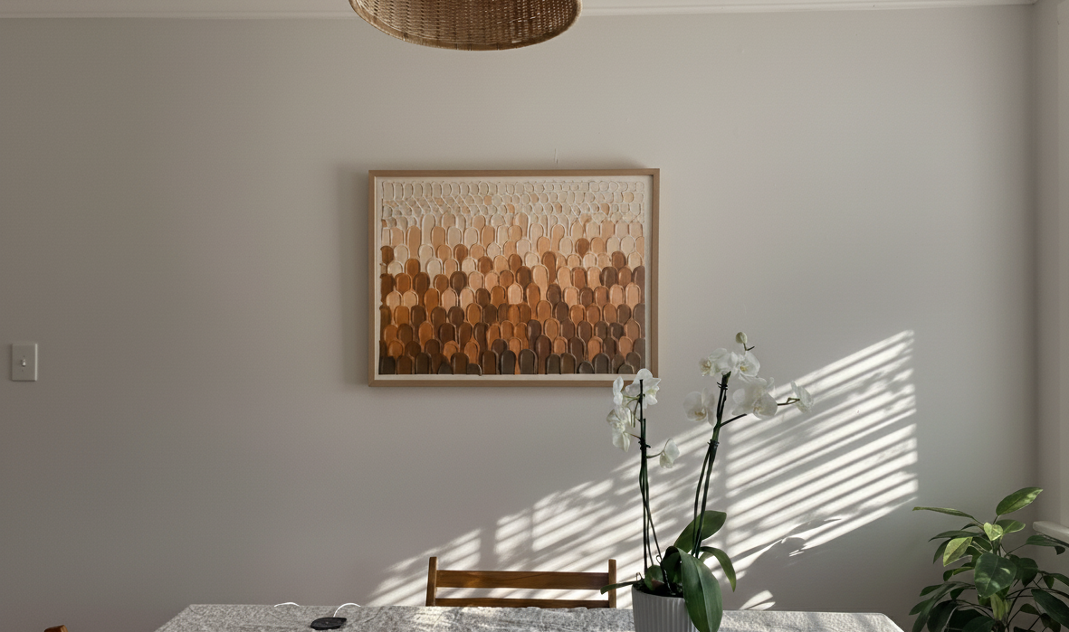 Tableau texturé SILHOUETTES